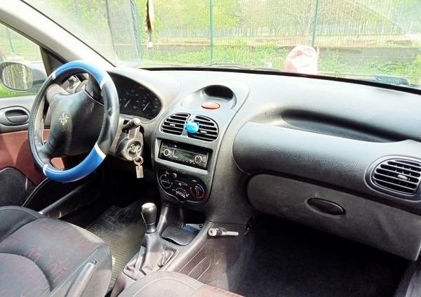 Peugeot 206 cena 2200 przebieg: 360000, rok produkcji 2006 z Pułtusk małe 46